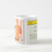 賢明な原型のクラシックなコーヒー・マグ コーヒーマグカップ (中央)