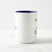 賢明な女性は一度言った – カスタム退職 マグカップ (中央)