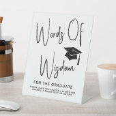 賢明な言葉 台座サイン (インサイチュ)