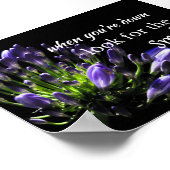 賢明な言葉： ...小さな勝利を探す ポスター (角)