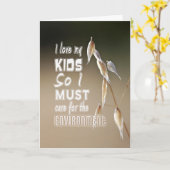 賢明な言葉:私は私の子供を愛しているので、私はために… カード (黄色い花)