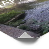 賢明な諺の橋のポスターよりも幸せになる方がよい ポスター (角)