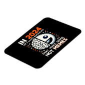 賢明な選択T型 – ミーム2024の決定 マグネット (左側)