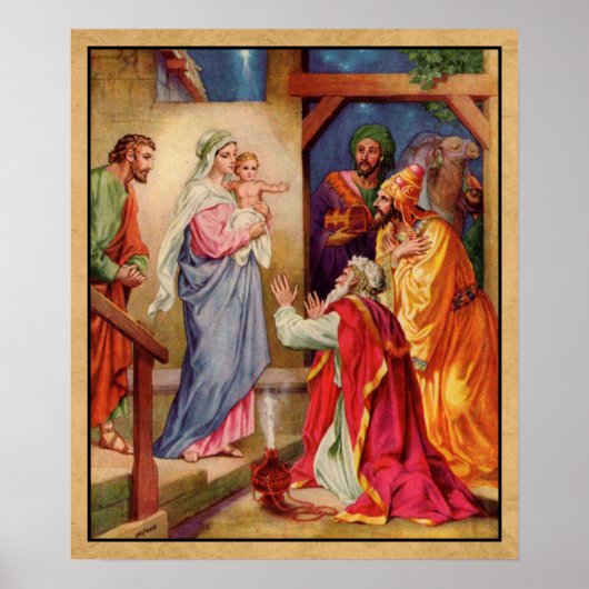 賢者たちの訪問 ポスター (正面)