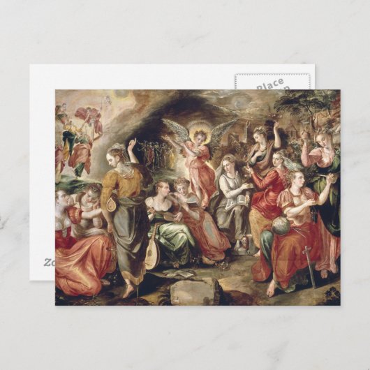 賢者と愚かなヴァージン ポストカード (正面/裏面)