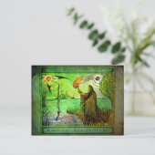 賢者の登場 – 自然カード ポストカード (スタンド正面)