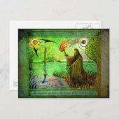 賢者の登場 – 自然カード ポストカード (正面/裏面)