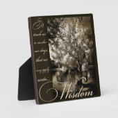 賢者の碑 フォトプラーク (正面)