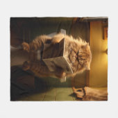 賢者の聖域 | デイリーダイジェスト フリースブランケット (正面(横))