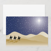 賢者の訪問のお知らせ 招待状 (正面/裏面)