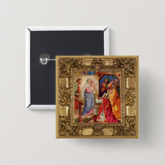 賢者の訪問 缶バッジ (正面&裏面)