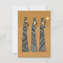 賢者の黒と白のクリスマス 降臨祭 招待状