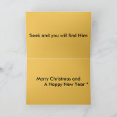 賢者はまだイエス・キリストを追求します シーズンカード (内部)