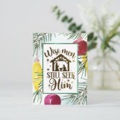 賢者はまだ彼にクリスマス出生を求める ポストカード (スタンド正面)