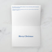 賢者はまだ彼をクリスマスの挨拶状追求します シーズンカード (内部)