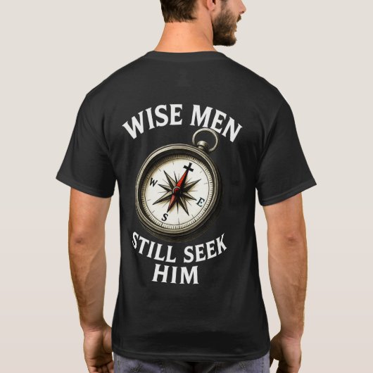 賢者はまだ彼を探している Tシャツ (裏面)