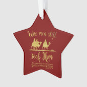 賢者はまだ聖降誕祭を望んでいる オーナメント (正面)