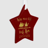 賢者はまだ聖降誕祭を望んでいる オーナメント (正面)