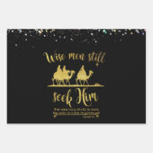 賢者はまだ聖降誕祭を望んでいる ラッピングペーパーシート (正面)