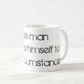 賢者は事情に適応する コーヒーマグカップ (正面右)