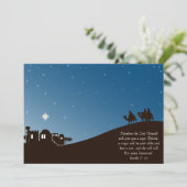 賢者は彼に平らなクリスマスカードを求める シーズンカード (スタンド正面)