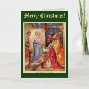 賢者クリスマスカード、聖書の詩 シーズンカード