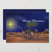 賢者スタークリスマスグラフィッククリスマスフラット シーズンカード (正面/裏面)