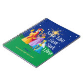 賢者パーソナライズされたはまだ聖降誕祭を望んでいる ノートブック (左側)