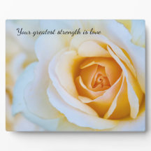 賢言の卓上プレート - 傾斜スタンド付き