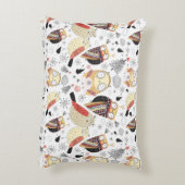 質のおもしろいなフクロウ アクセントクッション (裏面(縦))