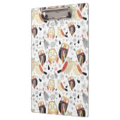 質のおもしろいなフクロウ クリップボード (左)