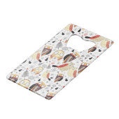 質のおもしろいなフクロウ クレジットカード栓抜き (裏面アングル)