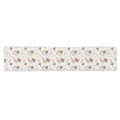 質のおもしろいなフクロウ ショートテーブルランナー (横)