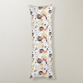 質のおもしろいなフクロウ ボディピロー (裏面 (縦))