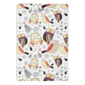 質のおもしろいなフクロウ ミニクリップボード (裏面)