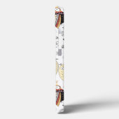 質のおもしろいなフクロウ Case-Mate iPhoneケース (裏面 / 左)