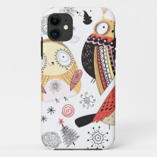 質のおもしろいなフクロウ iPhone 11 ケース