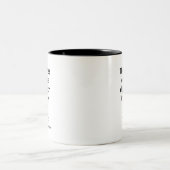 質の思考か。 それからベーコンの生命… ツートーンマグカップ (中央)