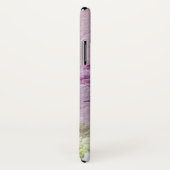 質の白いおよび紫色のライラック Case-Mate iPhoneケース (裏面/右)