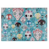 質の笑うスカル カッティングボード (正面)