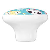 質の笑うスカル セラミックノブ (側面)