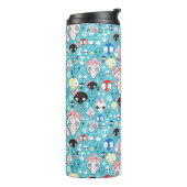 質の笑うスカル タンブラー (回転左)