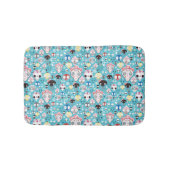 質の笑うスカル バスマット (正面)