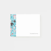 質の笑うスカル ポストイット (正面)