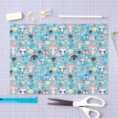 質の笑うスカル 薄葉紙 (クラフト)