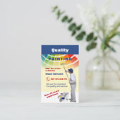 質の絵画 名刺 (スタンド正面)