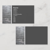 質の調子(海カスタマイズ) - 名刺 (正面/裏面)