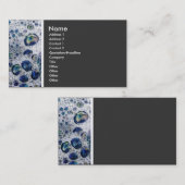 質の調子(石鹸の石鹸水) 名刺 (正面/裏面)