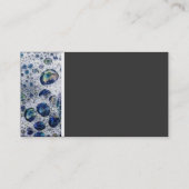 質の調子(石鹸の石鹸水) 名刺 (裏面)