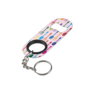 質の食事 キーホルダー栓抜き (裏面アングル)